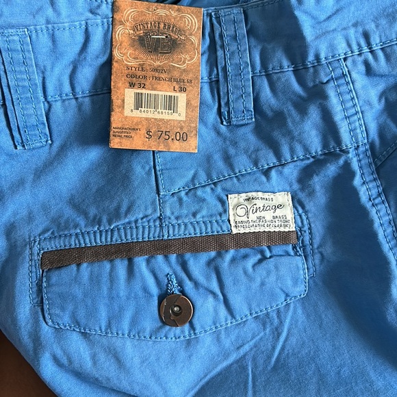 VINTAGE BRASS PANTS SIZE 32X30 MSRP $75.00 NWT - Picture 8 of 9